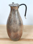 Antique Japanese Sterling Silver Sake Bottle Ewer With Markings