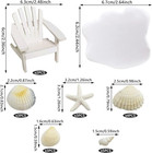 Beach Cake Topper Wedding Cake Topper Wooden Adirondack Miniature Beach Chair Mi