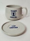Vintage Usps Cup Us Mail Postal Service Mug Coffee Lid Saucer Usa Carrier Set