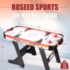 Air Hockey Table For Game Room  Home  Office W  2 Pucks  2 Pushers powerful 