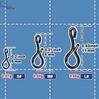 Fly Fishing Snaps 50 200 Pcs Fast Easy Fly Hooks Snaps Fishing Lures Connector