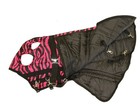 Aj Tack 600d Waterproof Hood - Pink Zebra - Small