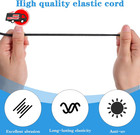 Heavy Duty Bungee Cord 3 16in X 100ft Marine Grade Shock Rope Stretch Black  New