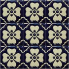 Mexican Tiles High Relief Ceramic Cuerda Seca Malibu Santa Barbara Tiles Cs-42