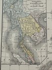 Antique Rand Mcnally 1888 Map Of Japan   Nippon 14   x11   