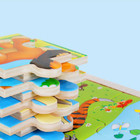 Wooden Jigsaw Puzzles For Kids Age 2 3 4 5 Toddler Puzzles Toys  Preschool Set 6