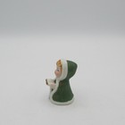 Vintage Porcelain Enesco Carolers Miniature Set Of 3 Thimbles  Christmas