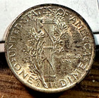 1944-d Mercury Dime Nice Original Very Choice Bu Chrc