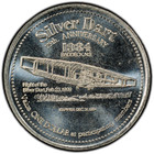 1984 Canada  1 Dollar Macpuffin Dollar Silver Dart 75th Anniversary Pcgs Ms65