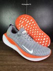 Nike Reactx Infinity Rn 4 Mens Road Running Walking Shoes Size 10 5 Gray Orange 