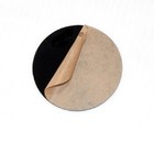  4-pack -acrylic Circle Disc- 1 8  Thick- Black- 4  Diameter