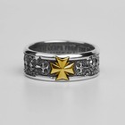 Starforged Black Templar Warhammer Ring Of Crusader Vows Gold Empire Champion