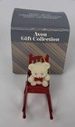 Vintage Avon Teddy Bear Christmas Ornament Collection 5 Pc Set W  Boxes