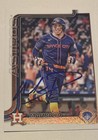 Mauricio Dubon Signed 2025 Topps Card Houston Astros Autographed