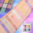 Multichrome Eyeshadow Palette 9 Color Change Glitter Chameleon Eye Shadow high P