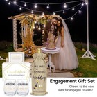Engagement Gifts For Couples  Boyfriend And Girlfriend Wine Glass Engaged  Set