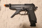 Kwa M93r Gbb Rare Airsoft Pistol With Detachable Folding Stock And 2 Magazines