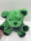 Vintage Grateful Dead Liquid Blue Green Teddy Bear 12  Jointed Plush Figure Rare