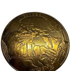 Vintage Compact - Map Of Canada - Made In Great Britain 
