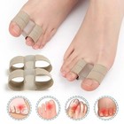 2pcs Hallux Valgus Bunion Corrector Orthopedic Adjuster Brace Foot Toe Separator