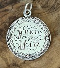 1800   s Love Token H Fred And May Large American Coin