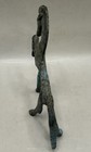 Vintage Greek Etruscan Bronze Horse Statue 4 5  Geometric Verdigirs Figurine