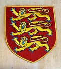 Royal Arms Of England Patch - British Coat Crest Badge Uk Embroidered Iron-on