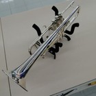 Getzen Capri 590s Silver Bb Trumpet Used With Hard Case Mouthpiece