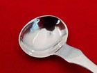 1840s American Coin Silver Master Salt Spoon F-15