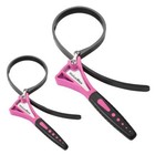 Valuemax 2-piece Strap Wrench Set Adjustable Wrench With Max Diameter 4  And 6 