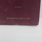 Rock Island Uniform Code Operating Rules Effective May 1  1950 Burlington Ri Usa