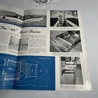 1937 Matthews    46    Sport Cruiser Boat Yacht Original Brochure Catalog