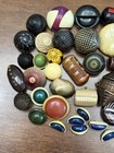 Vintage Lot Of 40 Hollow Body Celluloid Buttons - 5 8  To 1-1 2   z21 