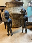 Nigeria Africa Tribal Figures Rare 7    Tall  3 Figures