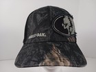 Mossy Oak Distressed Patch Logo Camo Black Mesh Flex Stretch Fitted L xl Hat Cap