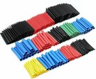 560 Pcs  2 1 Heat Shrink Tubing Tube Sleeving Wrap Cable Wire 5 Colors 12 Sizes