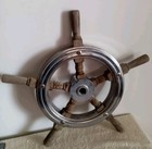 Old Ships Wheel Metal And Wood Nautical Salvage Decor