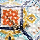 Needlepoint Pillow Kit  transparency Of The Day  Diy Tapestry Cushion Kit