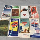 Vintage Gas Oil Highway Road Maps Lot 24 Conoco Gulf Phillips 66 Standard Usa