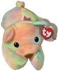 Ty Pillow Pals - Sherbet The Bear  14 Inch  New Mwmts Plush Stuffed Animal Toy