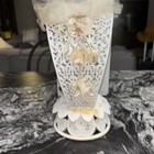 Vtg 1970 Wilton Plastic Wedding Cake Topper Bride Groom