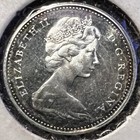 1965 Canada 10 Cents Proof Like  800 Silver Coin