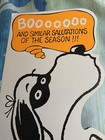 Snoopy Boo Tall Stand Up Halloween Greeting Card New Old Stock  Vintage 15    Tall
