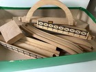 Vintage Brio 33353 Wooden Suspension Bridge Train Set Boxed Nos Open Box Sweden