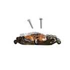 Art Deco Waterfall Style Drawer Pull Bakelite Antique Brass Vintage Old