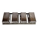 Mini Bread Loaf Baking Pan 4 Loaves Strap Commercial 5 75  X 3 25  Pans Kitchen 