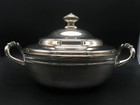 Christofle Albi Rare Silver-plated Covered Vegetable Serving Dish   Bowl Ch7407