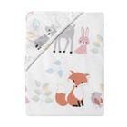 Lambs   Ivy Little Woodland Forest Animals 100  Cotton Baby Fitted Crib Sheet