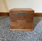 Vintage Wood Hamilton Watch Co  Chronometer Box Maritime Lancaster Pa  Sailing