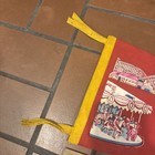 Vintage Angela Amusement Park Hazleton Drums Pa 1960s Pennant Souvenir Closed